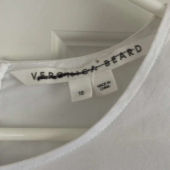 VERONICA BEARD Arvilla Crisscross Top Size 16 - Picture 5 of 15